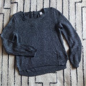 Divided sweater